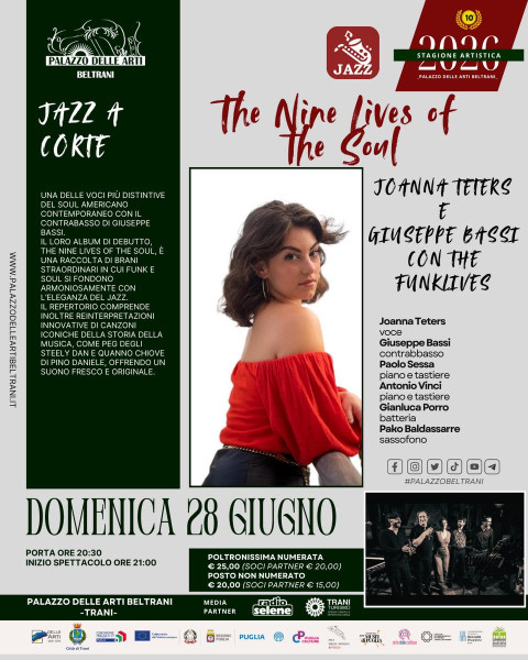 The Nine Lives Of The Soul Joanna Teters e Giuseppe Bassi Con The Funklives