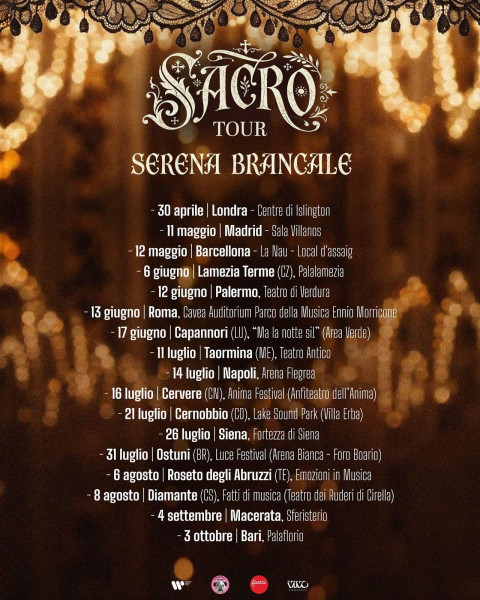 SACRO TOUR - Serena Brancale