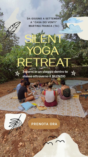 SILENT YOGA Retreat - ritiro yoga per donne