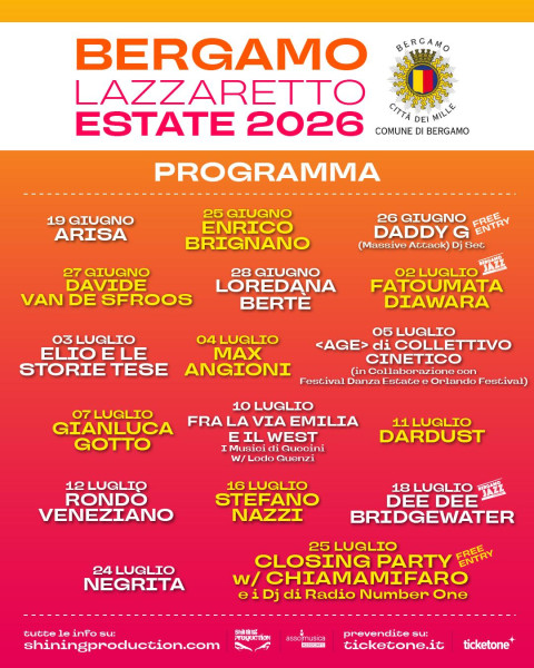 Rondò Veneziano per LAZZARETTO ESTATE 2026