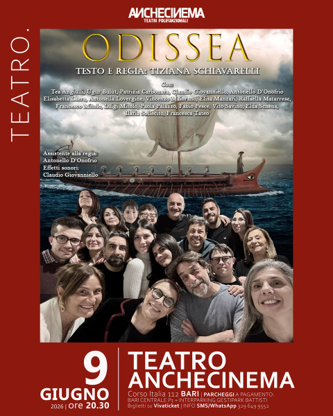 Odissea | spettacolo comico di Tiziana Schiavarelli