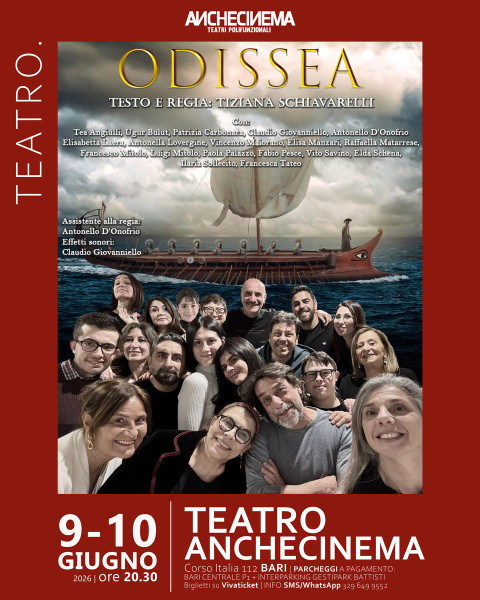 Odissea | spettacolo comico di Tiziana Schiavarelli