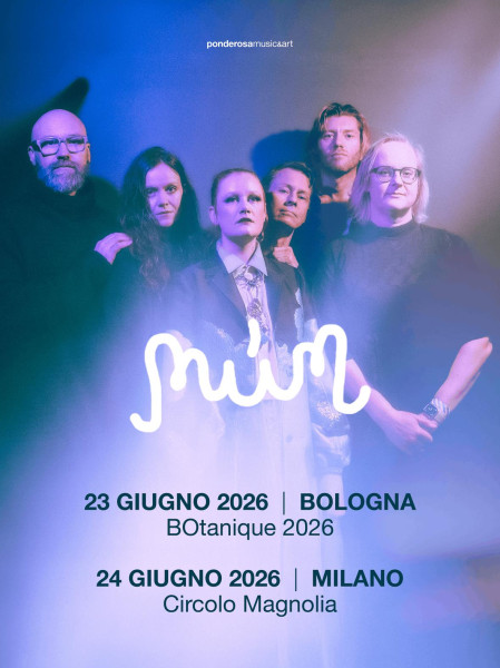 Múm tornano in Italia