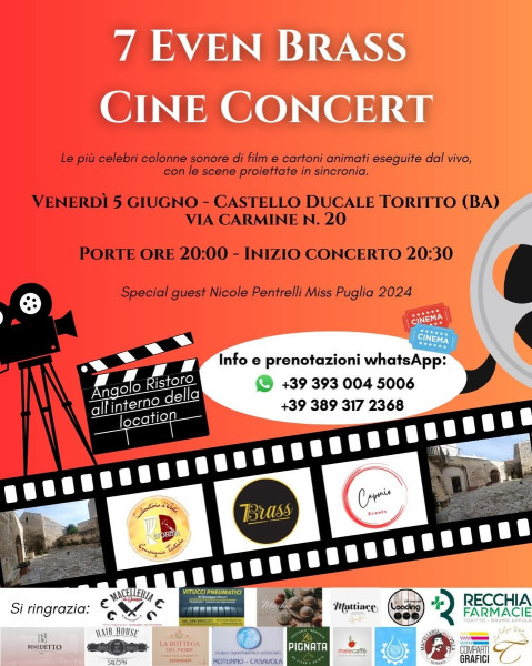 7even Brass in Cine Concert