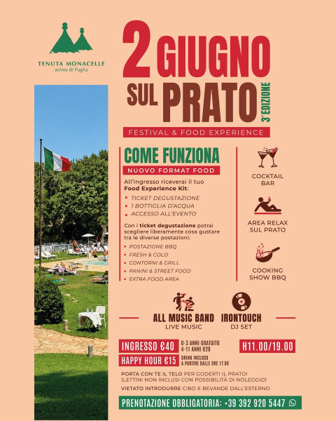 2 GIUGNO SUL PRATO  3ª EDIZIONE