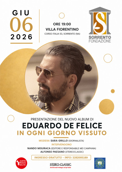 Eduardo De Felice In ogni giorno vissuto" showcase