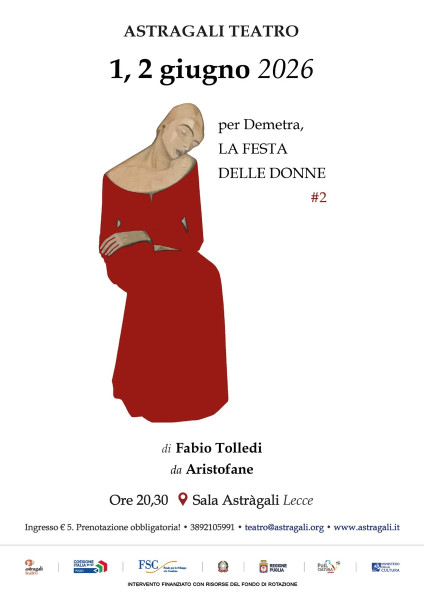 Astràgali Teatro porta in scena "Per Demetra. La Festa delle Donne"