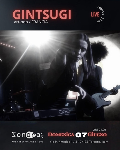 Gintsugi (Francia) feat. Simone Prudenzano, in concerto