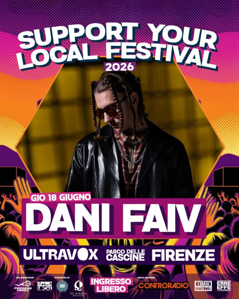 Support Your Local Festival con Dani Faiv
