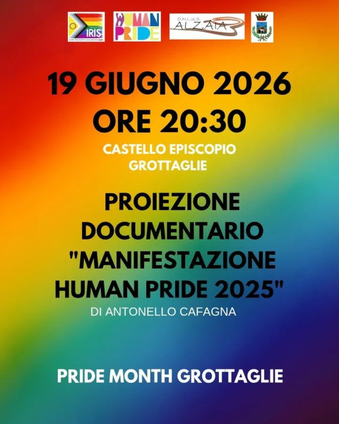 Proiezione documentario della "manifestazione Human Pride 2025"