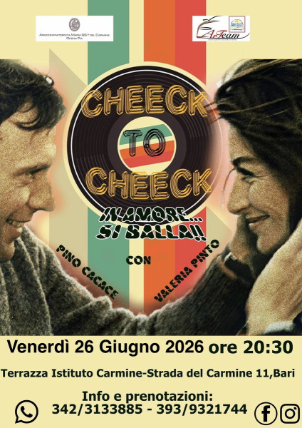 Check to cheeck in amore si balla!!