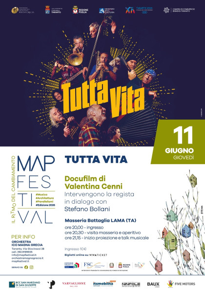 TUTTA VITA Presentazione docufilm di Valentina Cenni con Stefano Bollani
