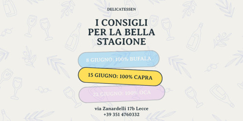I consigli per la bella stagione: 100% Capra