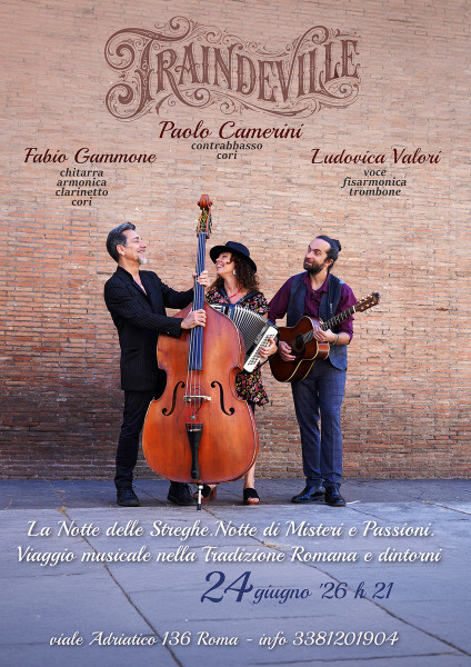 Traindeville in concerto per La notte delle streghe
