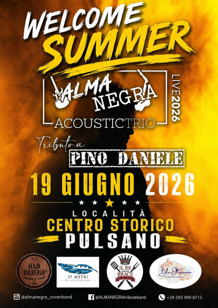 ALMANEGRA Pino Daniele Tribute Band al CENTRO STORICO