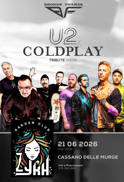 U2 & Coldplay Night by Broken Frames