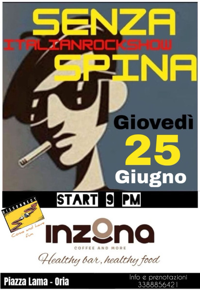 SENZASPINA live a Caffè INZONA