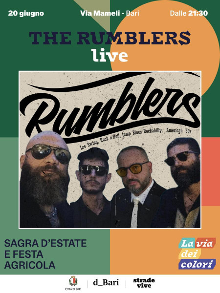 The Rumblers live a La Sagra d'Estate!