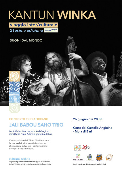 Kantun Winka 2026- Concerto JALI BABOU SAHO TRIO