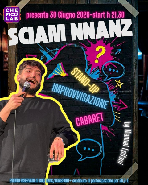 Stand-up e improvvisazione: Manuel Epifani in scena con "SCIAM NNANZ