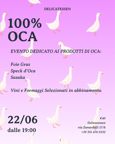 I Consigli per la bella stagione: 100% Oca