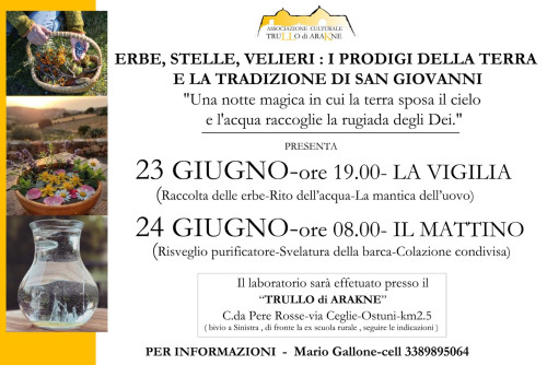 Erbe, stelle, velieri: i prodigi della terra e la tradizione di San Giovanni