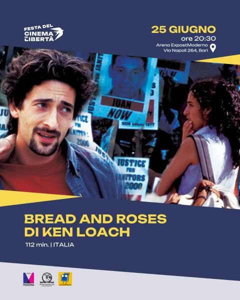 Bread and Roses di Ken Loach - Festa del Cinema in Libertà 2026