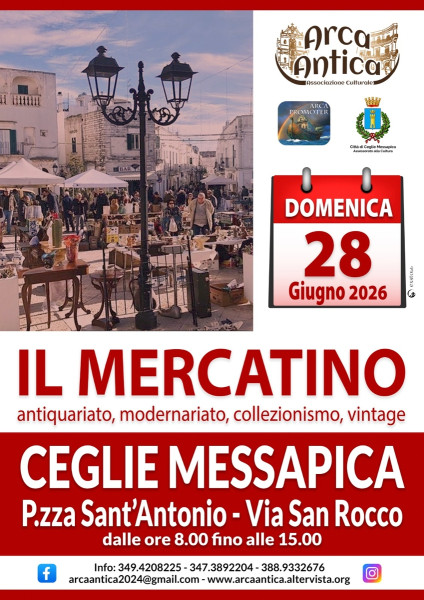 Mercatino dell’antiquariato e artigianato