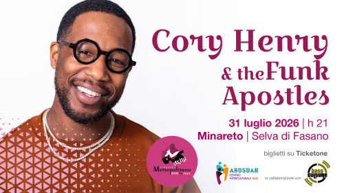 Cory Henry & The Funk Apostles a Bari in jazz 2026