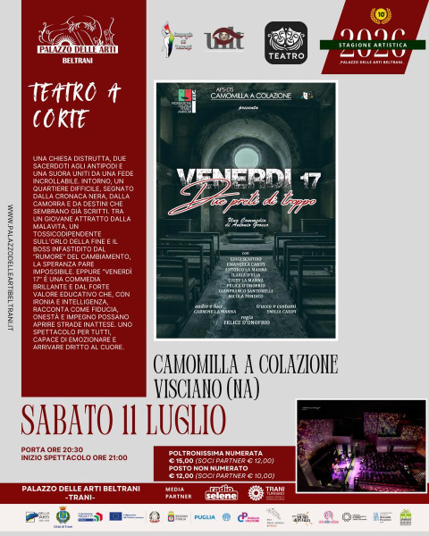 Teatro a Corte - Venerdì 17. Due preti di troppo
