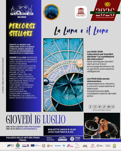 Percorsi stellari - La Luna e il Leone