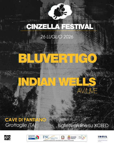 BLUVERTIGO "essere umani" Tour + INDIAN WELLS