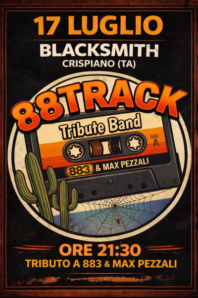 Una notte anni 90: gli 88Track portano a Crispiano gli 883 e Pezzali