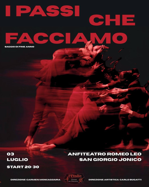 Saggio di fine anno I PASSI CHE FACCIAMO