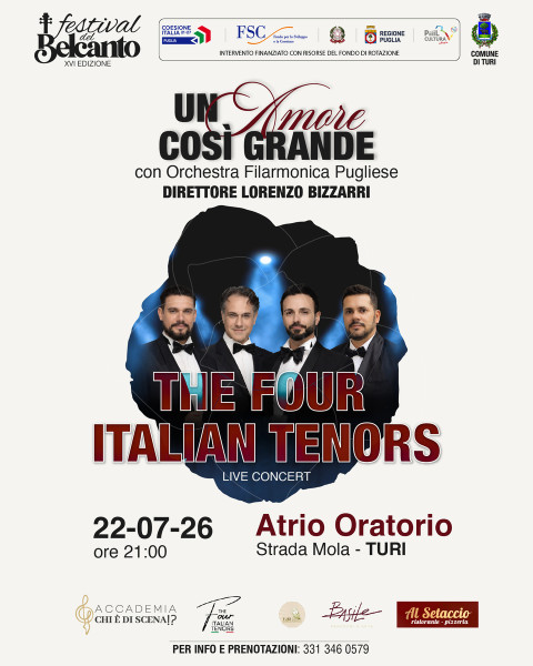 Festival del Belcanto - The Four Italian Tenors