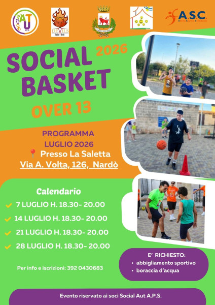 SOCIAL BASKET 2026 A NARDO'