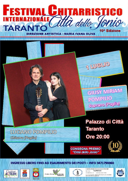Festival Chitarristico Internazionale "Città dello Jonio" DUO SOPRANO E CHITARRA