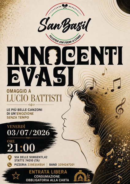 Innocenti Evasi Live at San Basil