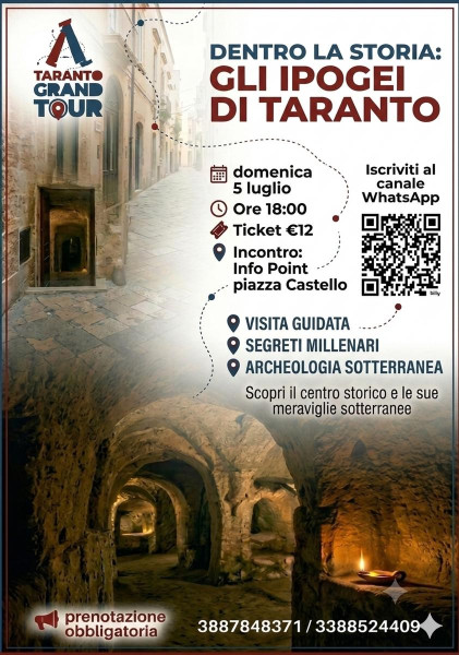 Visita agli Ipogei e al Centro Storico di Taranto