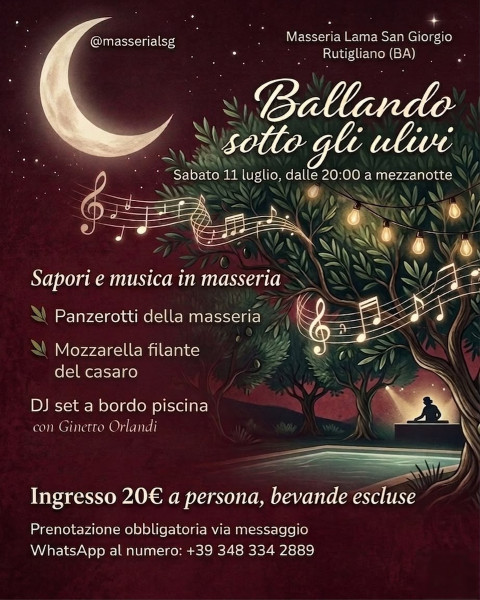 Ballando sotto gli Ulivi