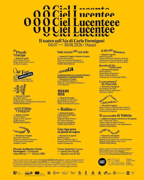 FORGET ME NOT HOP - O Ciel Lucente