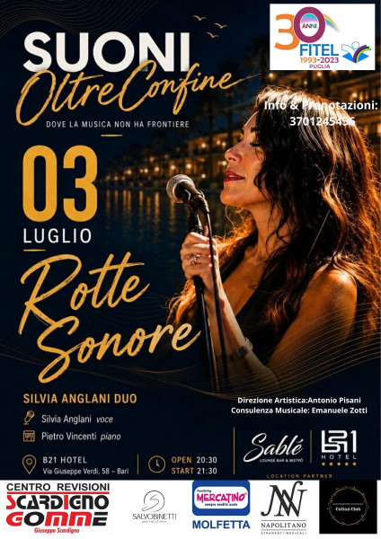 "Suoni Oltre Confine" - Silvia Anglani Duo - "Rotte Sonore"