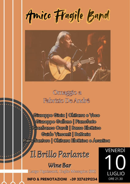 omaggio a Fabrizio De Andrè