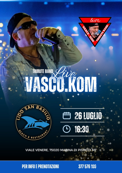 VASCO. KOM live SUMMER EDITION