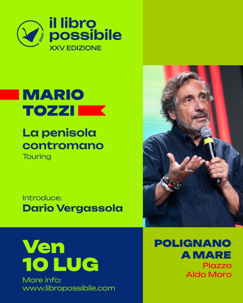 Il Libro Possibile 2026 | Mario Tozzi presenta La penisola contromano