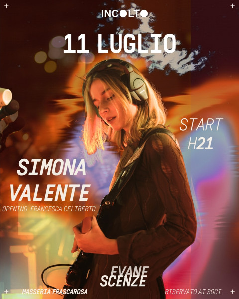 EVANESCENZE - live di Simona Valente