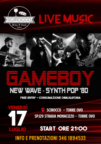 Live Show:  GAMEBOY