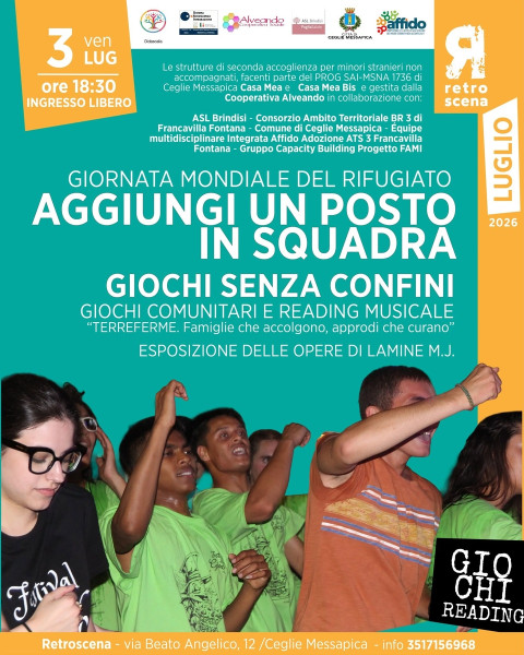 AGGIUNGI UN POSTO IN SQUADRA / GIOCHI SENZA CONFINI