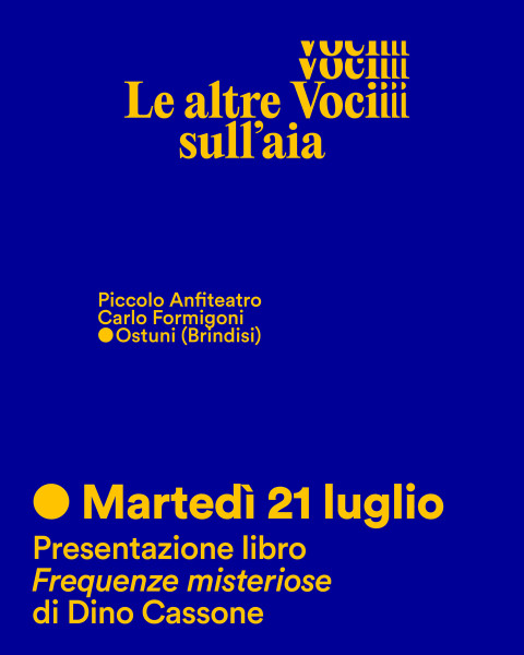 FREQUENZE MISTERIOSE - Le altre voci sull'Aia