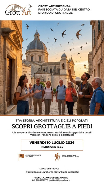 Tra il cielo e le vie di Grottaglie